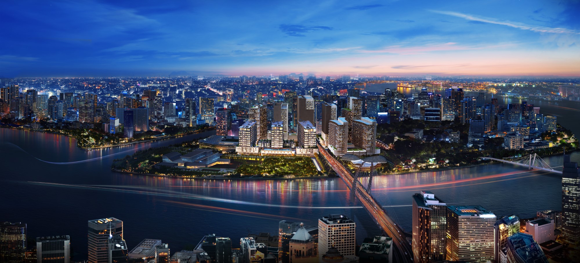 Thu Thiem Zeit River
