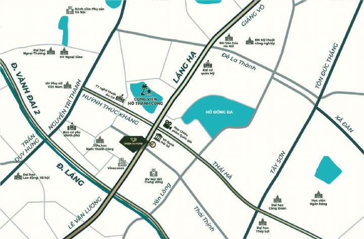 Green Diamond Lang Ha Map