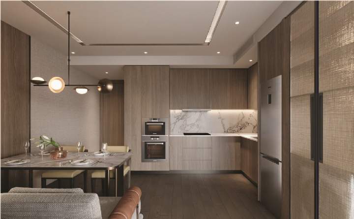 m landmark residences da nang  kitchen