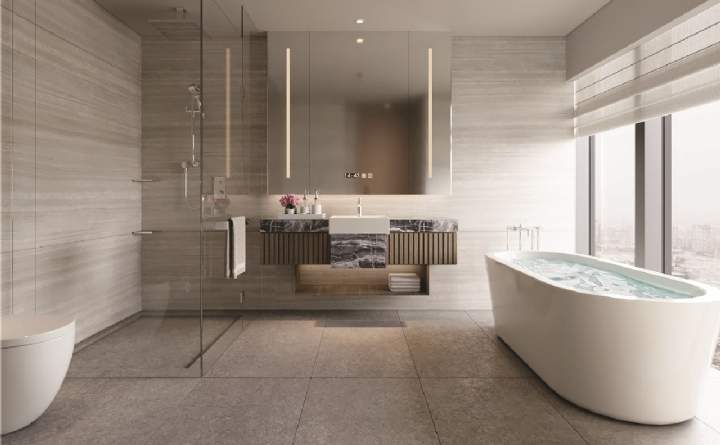 m landmark residences da nang bathroom