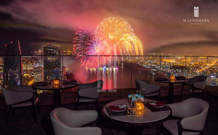 m landmark residences da nang rooftop view