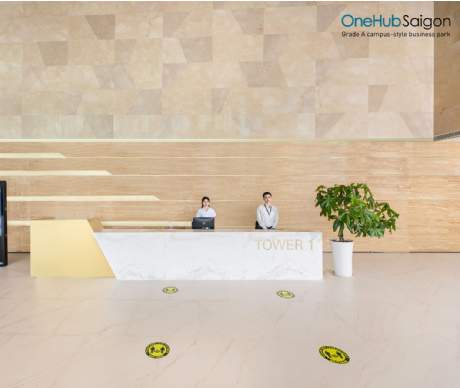 Onehub Saigon lobby Onehub Saigon lobby